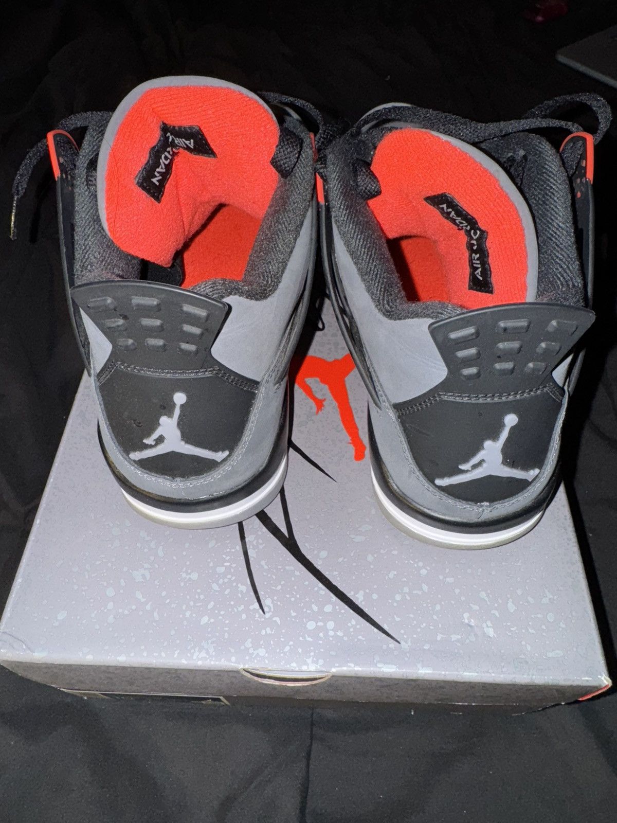 Jordan Brand × Nike Air Jordan 4 Retro Infrared Size US 10.5 / EU 43-44 - 6 Thumbnail
