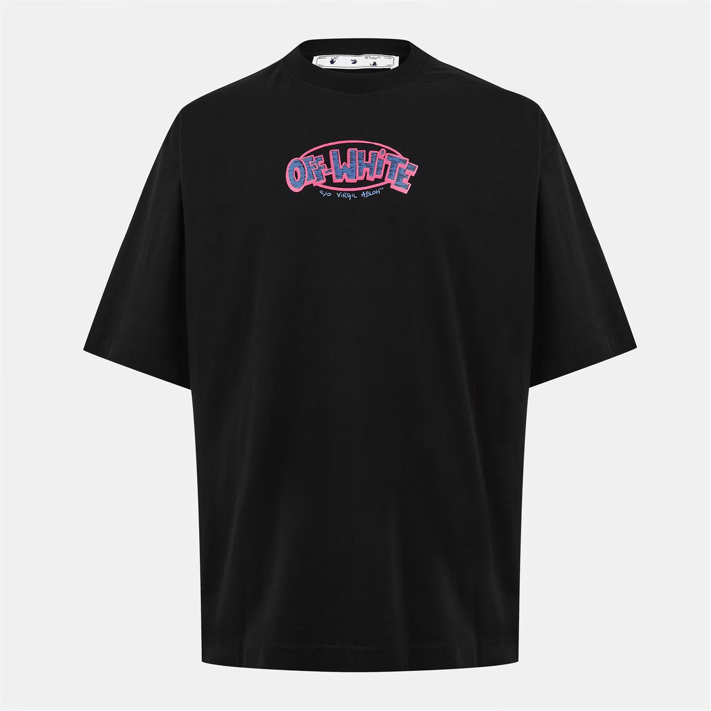 Off-White o1g2r1mq0226 Arrow Short-Sleeve T-Shirt In Black Size US XS / EU 42 / 0 - 1 Thumbnail