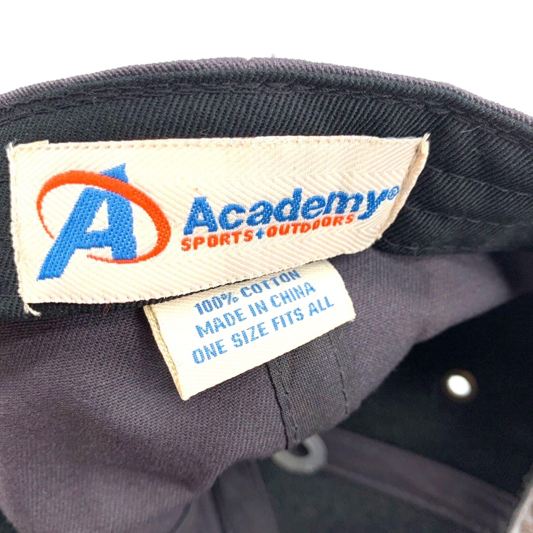 Vintage Academy Baseball Cap Men's Gray One Size Adjustable NWT Outdoor Sports Hat Cap Size ONE SIZE - 6 Thumbnail
