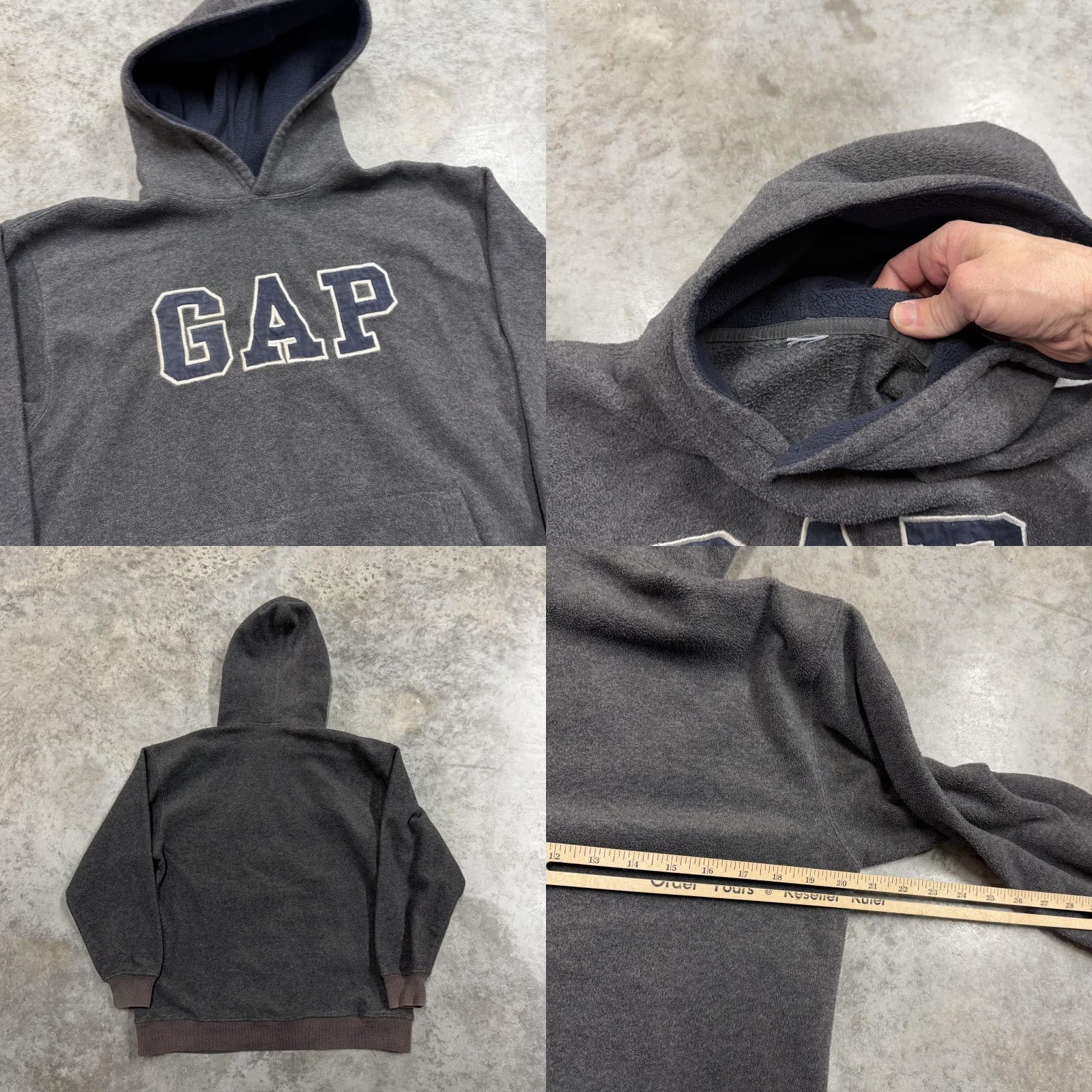 Vintage VINTAGE American Tall Sweatshirt Mens Small Navy 1/4 Zip Mock Neck Pullover Solid Size US S / EU 44-46 / 1 - 8 Thumbnail