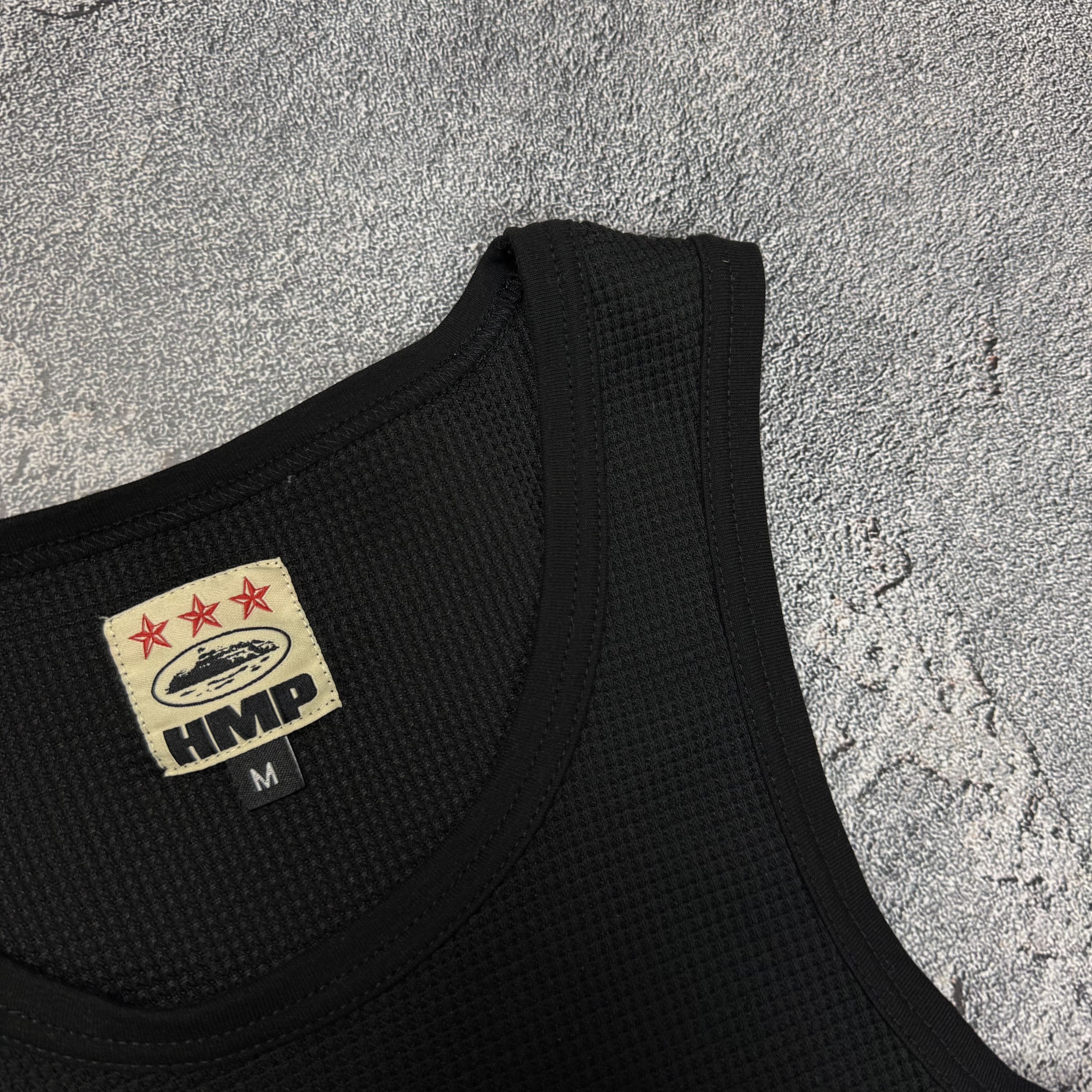 Corteiz HMP Essentials Tank Top Black