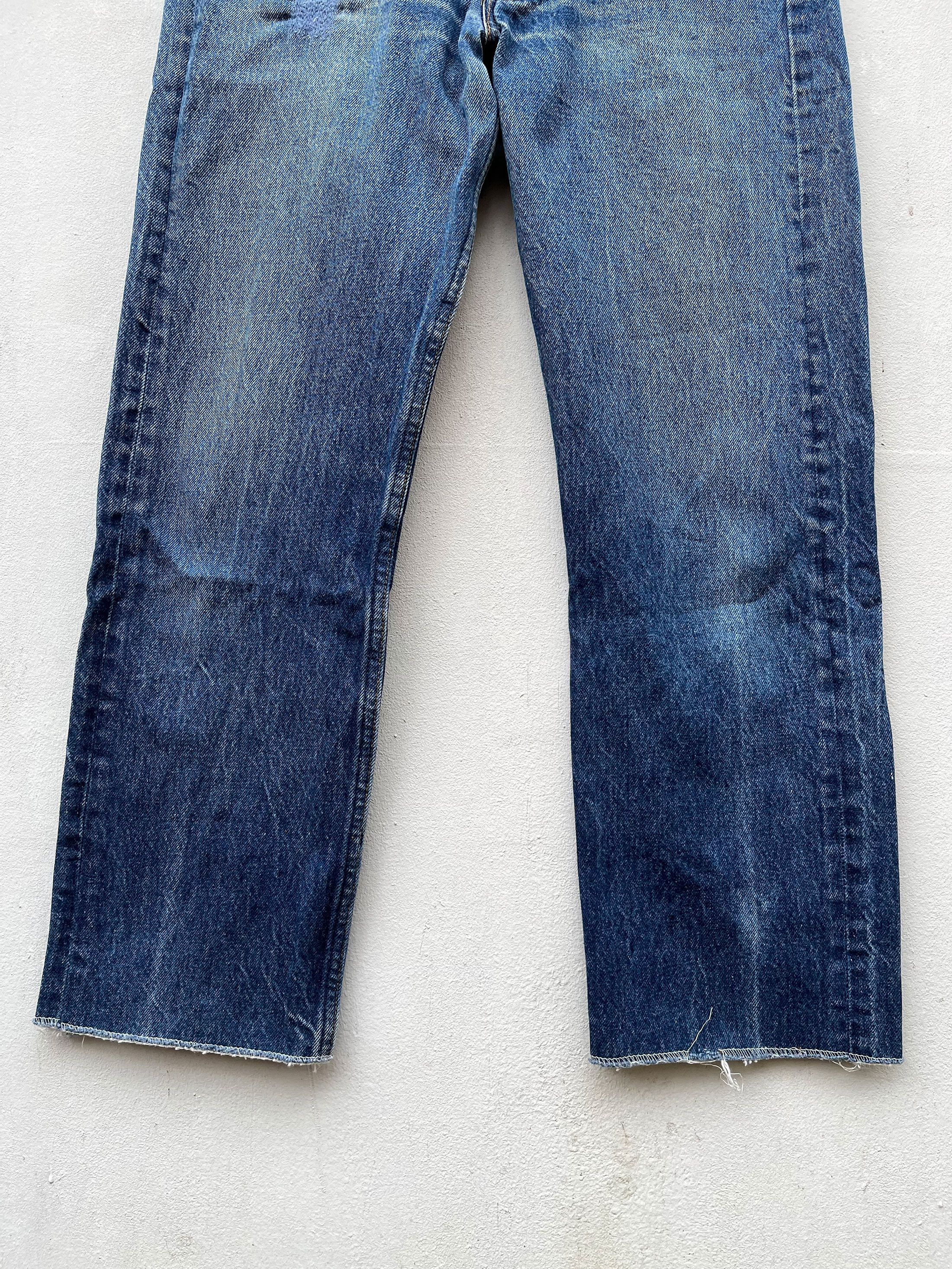 Levi's Vintage Clothing Vintage Levis Usa Cropped Jeans Size US 30 / EU 46 - 3 Thumbnail