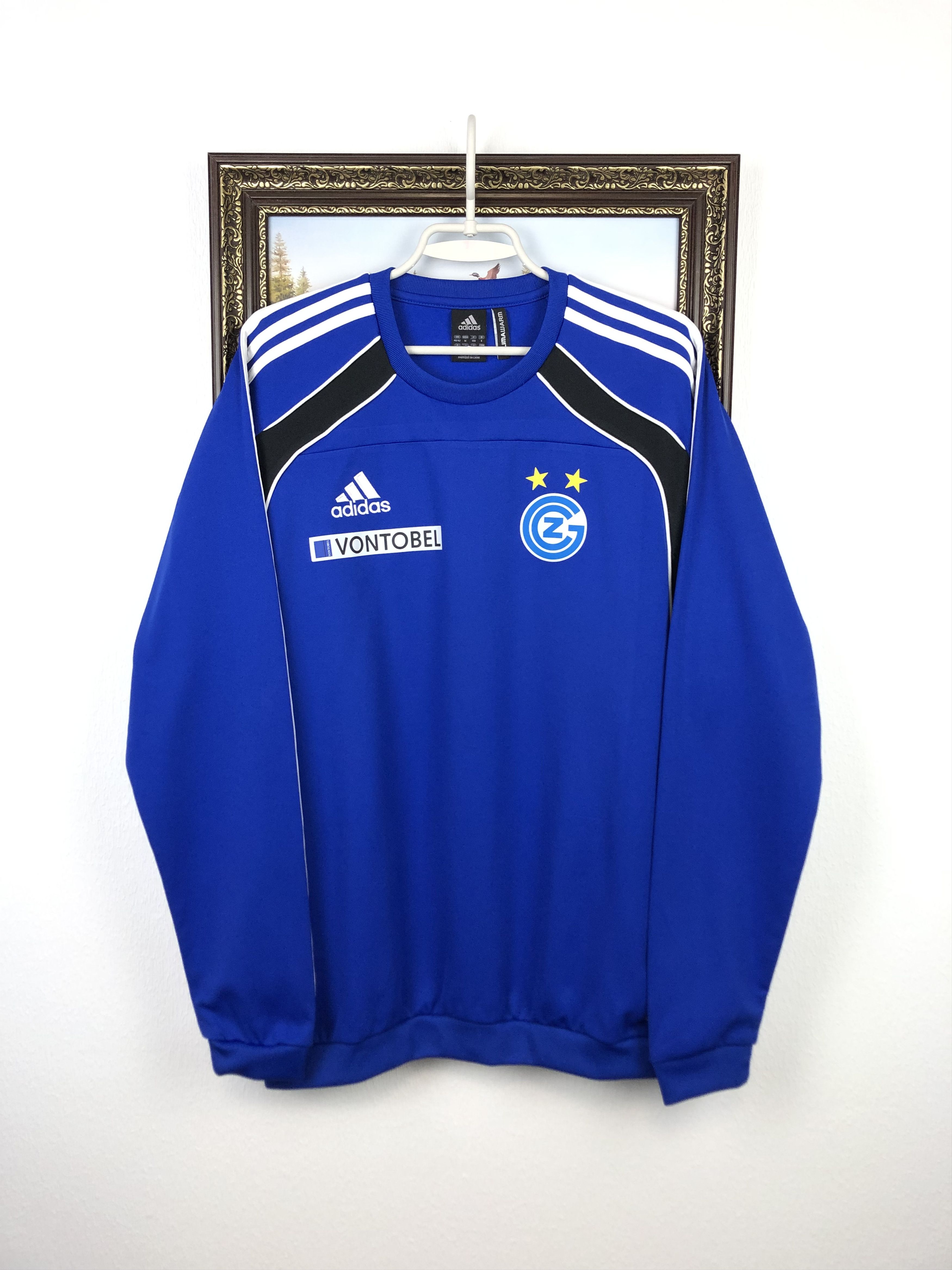 Vintage Adidas Grasshoppers Football Sweatshirt Soccer Track