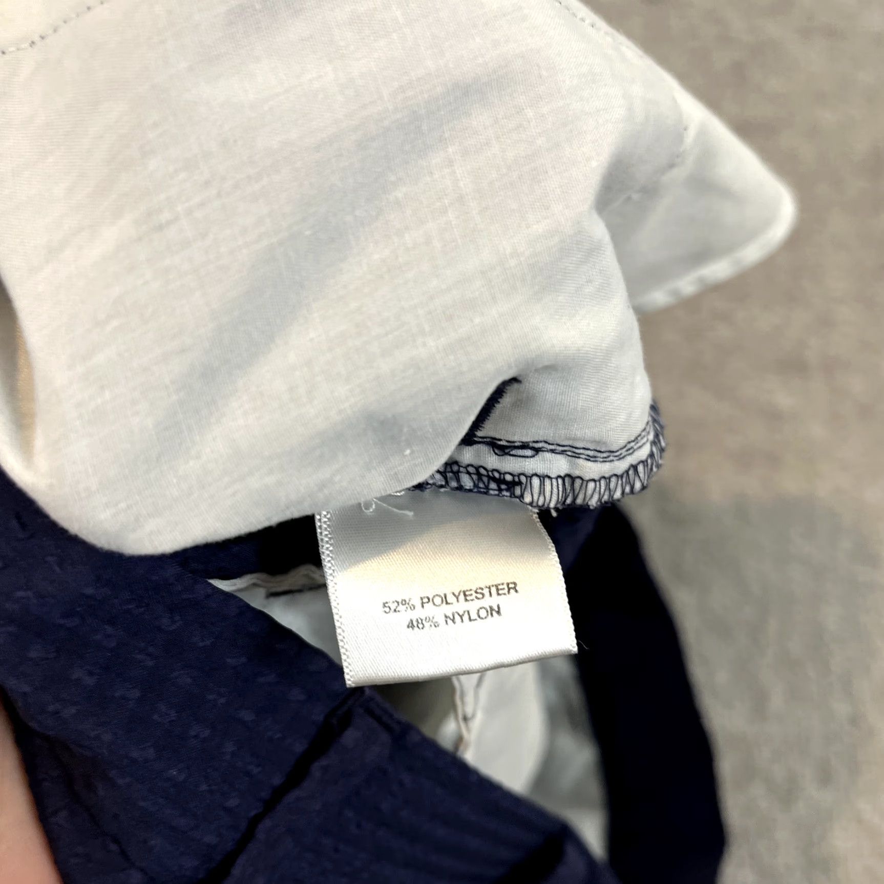 Peter Millar PETER MILLAR Shorts Mens 38 Chino Blue 8" Inseam Textured Golf Performance Crown Logo 5-Pocket Zipper Regular Stretch Breathable Size US 38 / EU 54 - 7 Thumbnail
