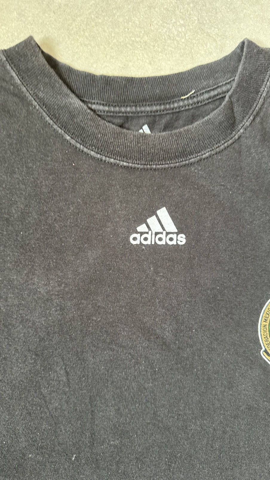Adidas VINTAGE ADIDAS MEXICO TRAINING TEE Size US L / EU 52-54 / 3 - 3 Thumbnail