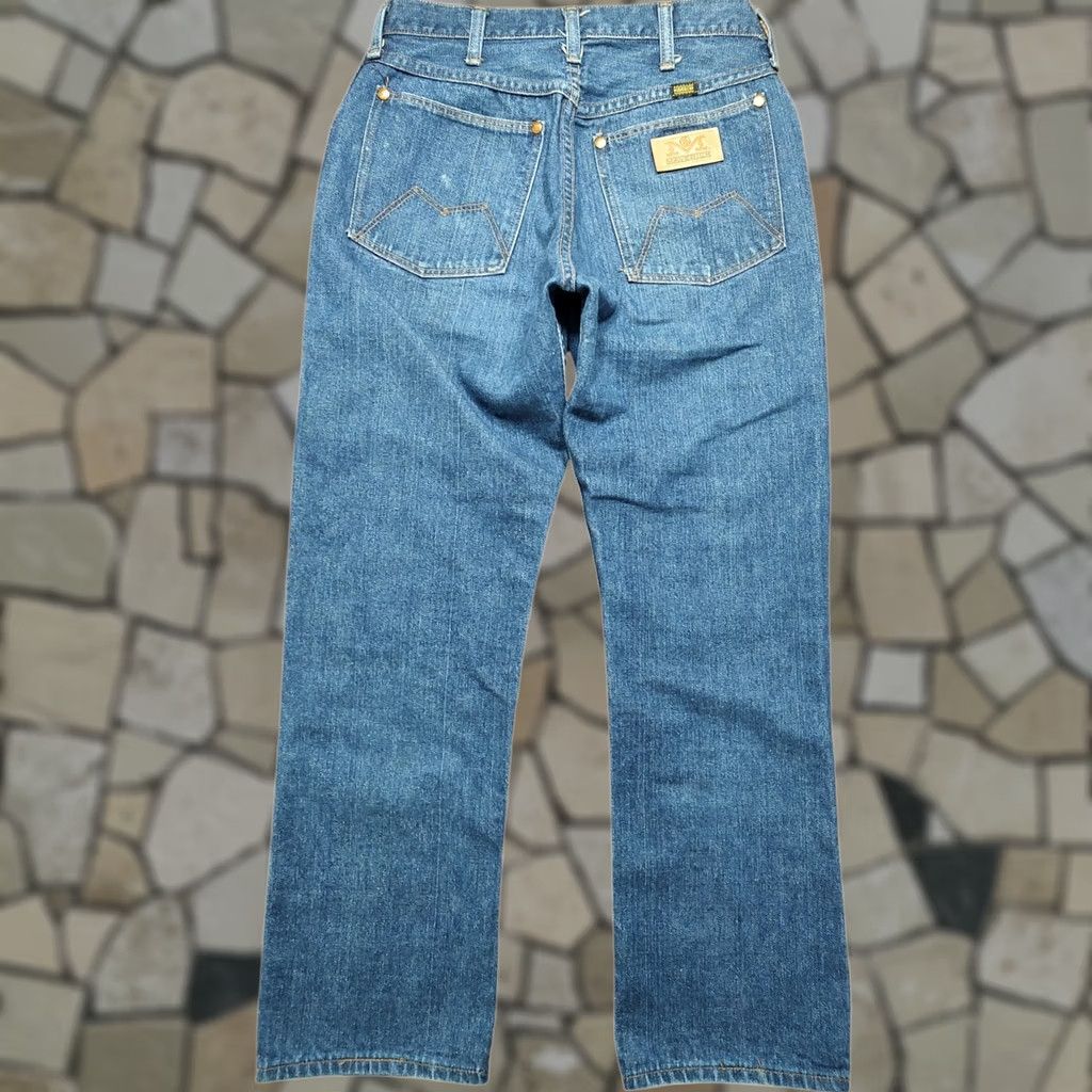 Bell VINTAGE Maverick Blue Bell Jeans 28x29 Regular Straight 60s 70s Wrangler Denim Size US 28 / EU 44 - 1 Thumbnail
