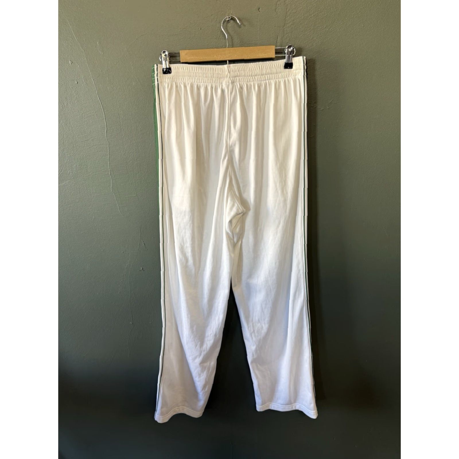 Nike Nike Mens Sweatpants White Drawstring Stripe M Regular Pants Activewear Size US 31 - 2 Thumbnail