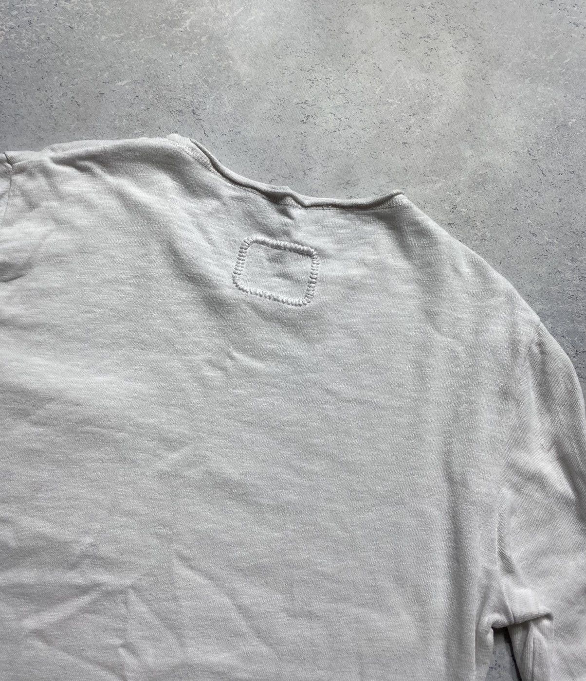 Thom Krom Young Poets Society white distressed sweater Size US S / EU 44-46 / 1 - 7 Thumbnail