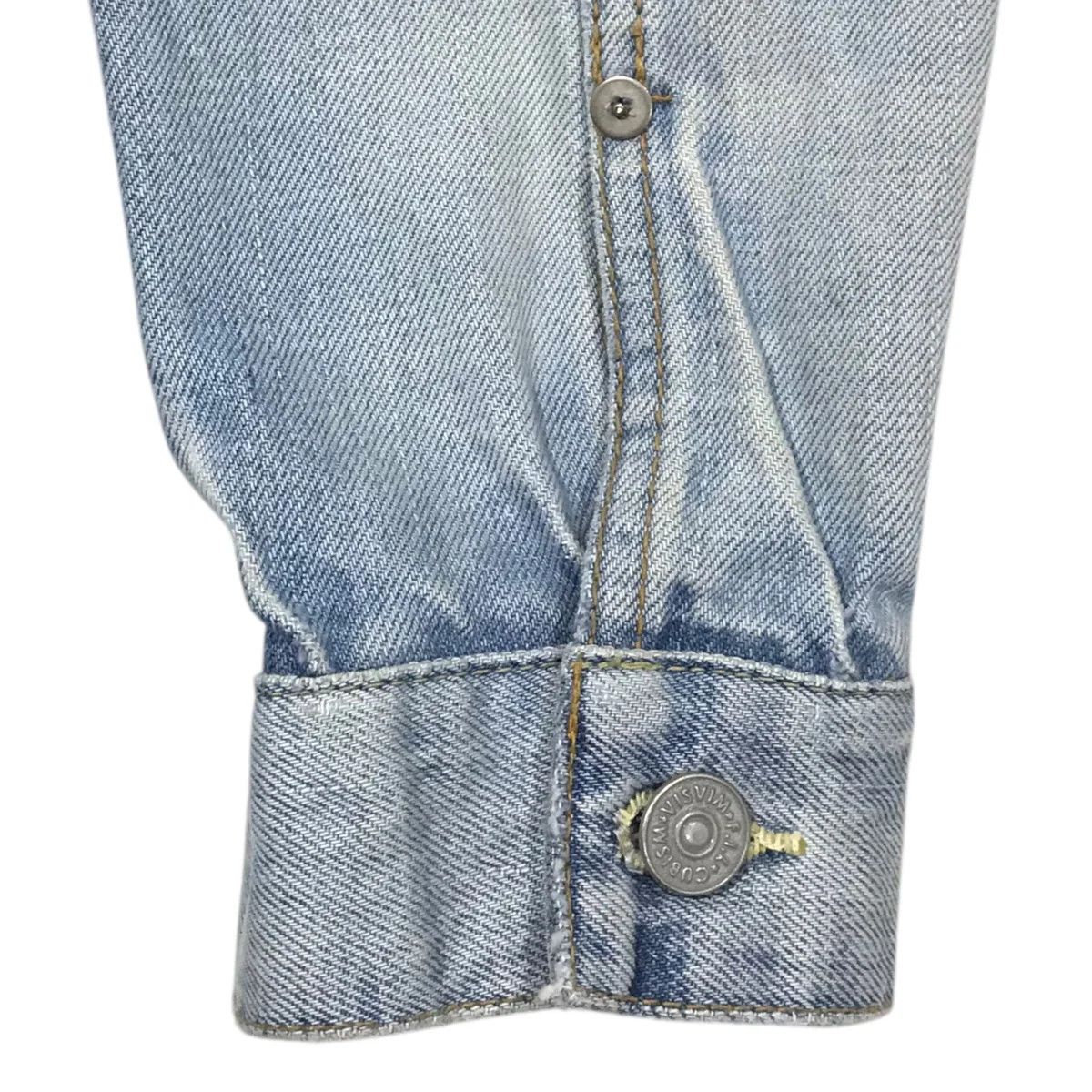 Visvim Visvim 19ss SS 101 JKT DMGD denim jacket 1004 0119105006004 Size US M / EU 48-50 / 2 - 4 Thumbnail