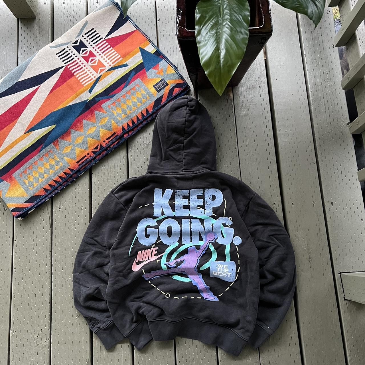 Dj Khaled × Jordan Brand Authentic Nike Jordan x DJ Khaled Keep Going Hoodie Size US L / EU 52-54 / 3 - 2 Thumbnail