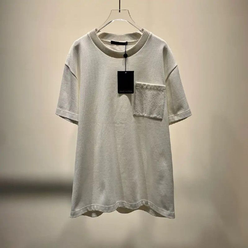 Louis Vuitton Louis Vuitton White Cotton Men's T-shirt 0089 Size US L / EU 52-54 / 3 - 1 Thumbnail