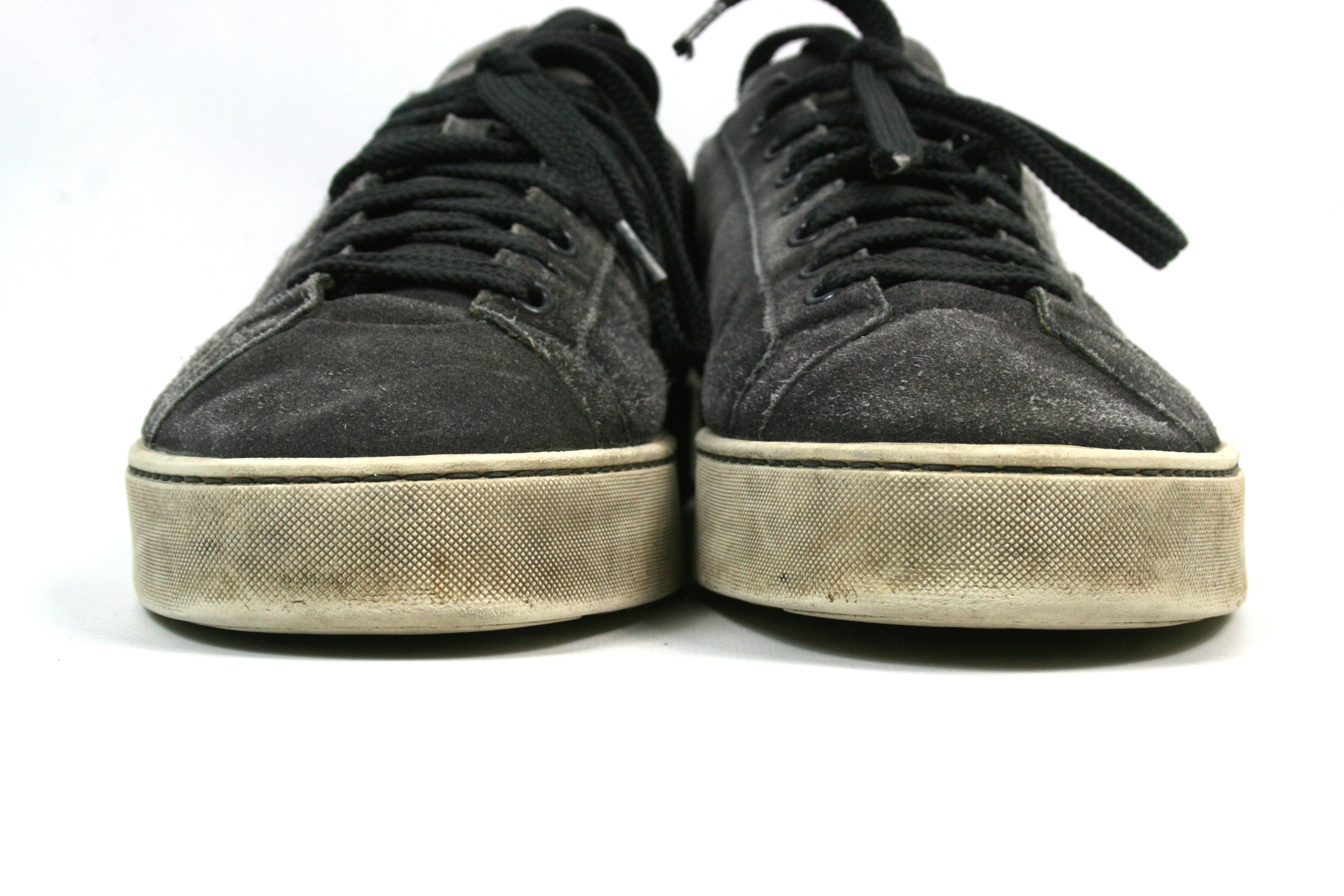 Santoni Suede Low Sneakers Size US 8 / EU 41 - 3 Thumbnail