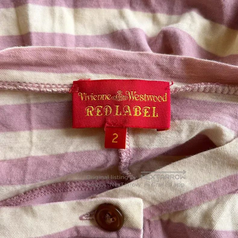 Vivienne Westwood Vivienne Westwood Purple and Pink Striped Irregular Open C Size M / US 6-8 / IT 42-44 - 5 Thumbnail