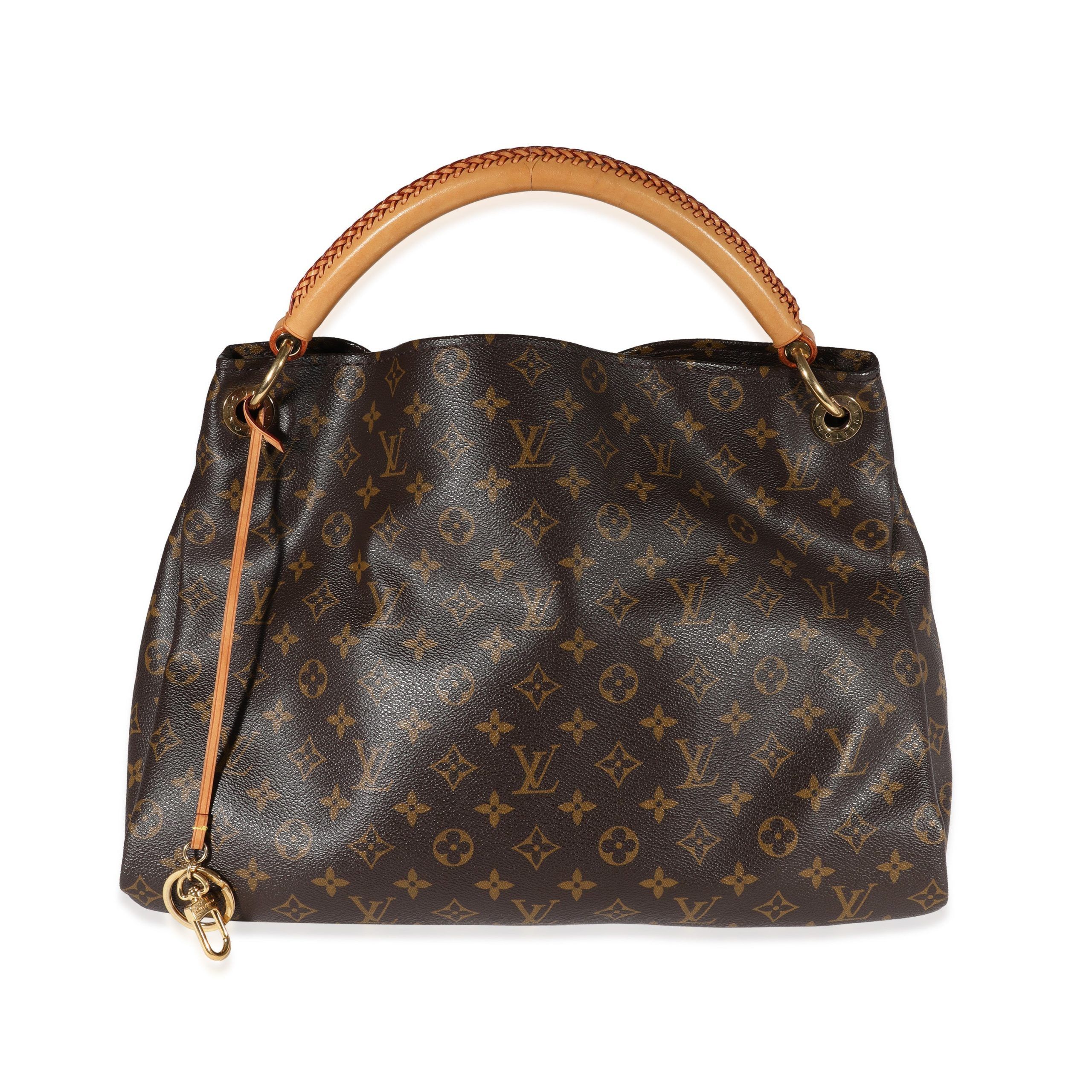 image of Louis Vuitton Monogram Canvas Artsy Mm in Brown, Women's