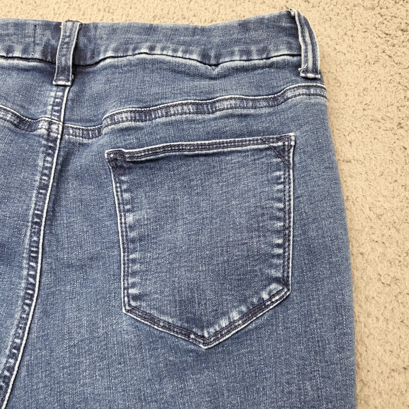 Vintage Chico's Jeans Womens Size 1 Blue Denim Straight Leg High Rise College Size 25" / US 0 / IT 36 - 5 Thumbnail