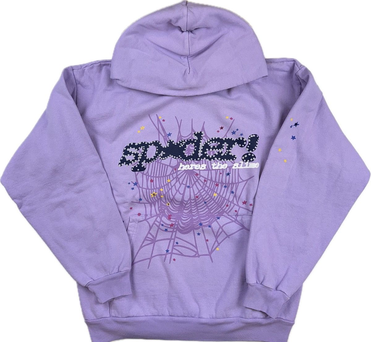 image of Spider Worldwide Sp5Der Açaí Hoodie in Purple, Men's (Size XL)