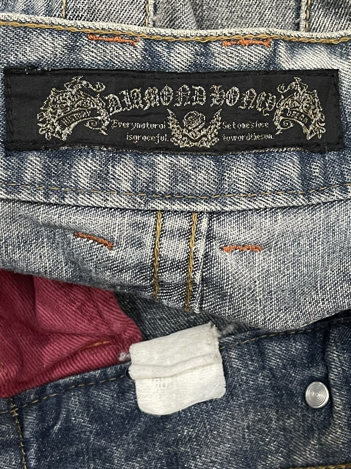 KMRii Vintage Japanese Brand Blue Wash Style Baggy Jeans Size US 32 / EU 48 - 7 Thumbnail