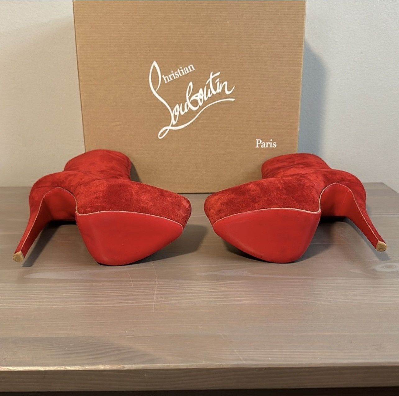 Christian Louboutin Christian louboutin booties Size US 7.5 / IT 37.5 - 5 Thumbnail