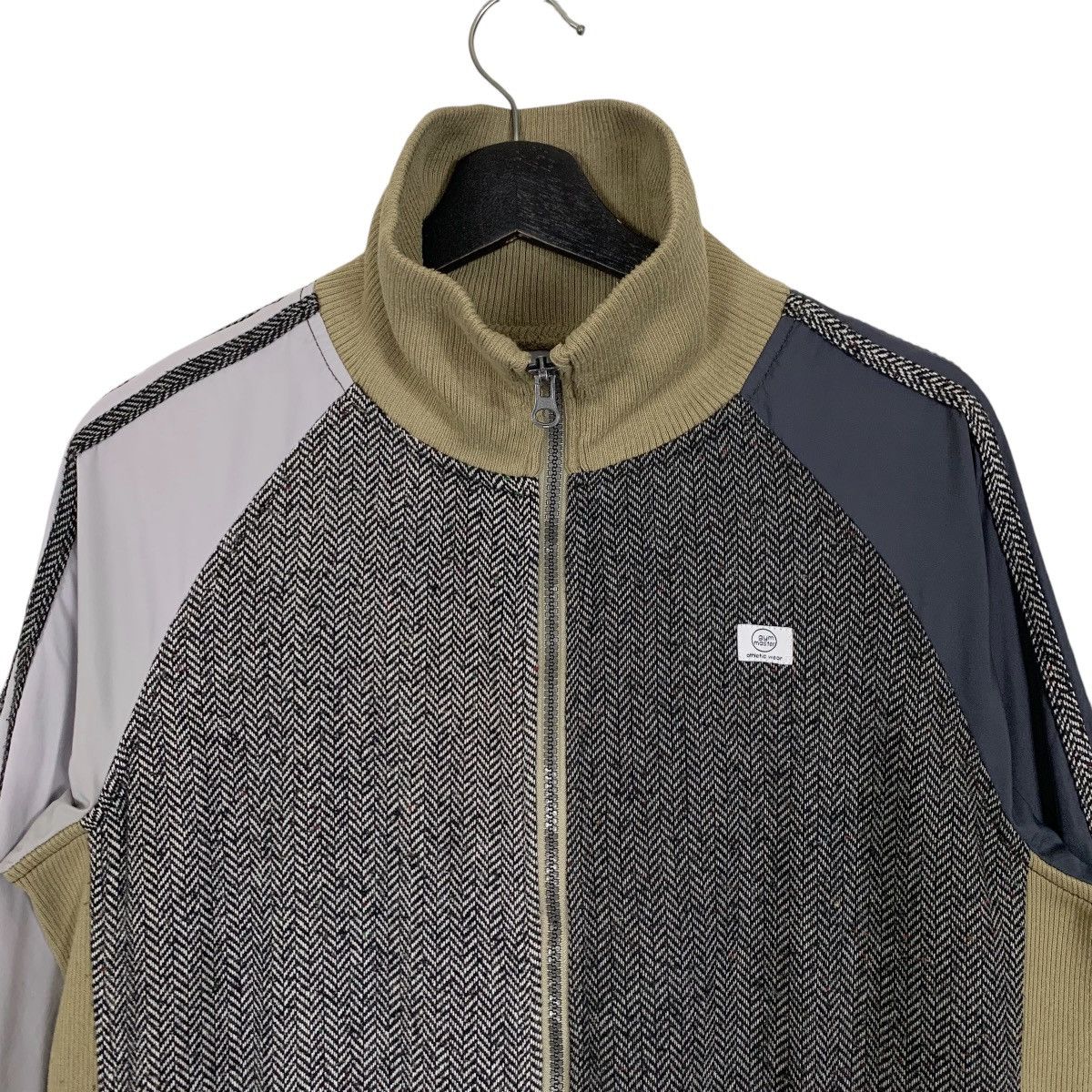 Vintage Vintage Gym Master Herringbone Wool Zip Jacket Size S Size US S / EU 44-46 / 1 - 2 Thumbnail