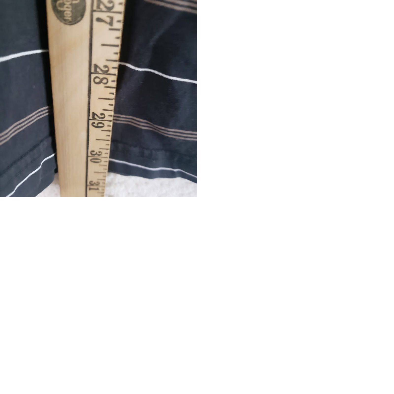 Vintage Arnold Palmer Polo Shirt XL Brown Striped Golf Course Bangalore KGA Logo Men's Size US XL / EU 56 / 4 - 10 Thumbnail
