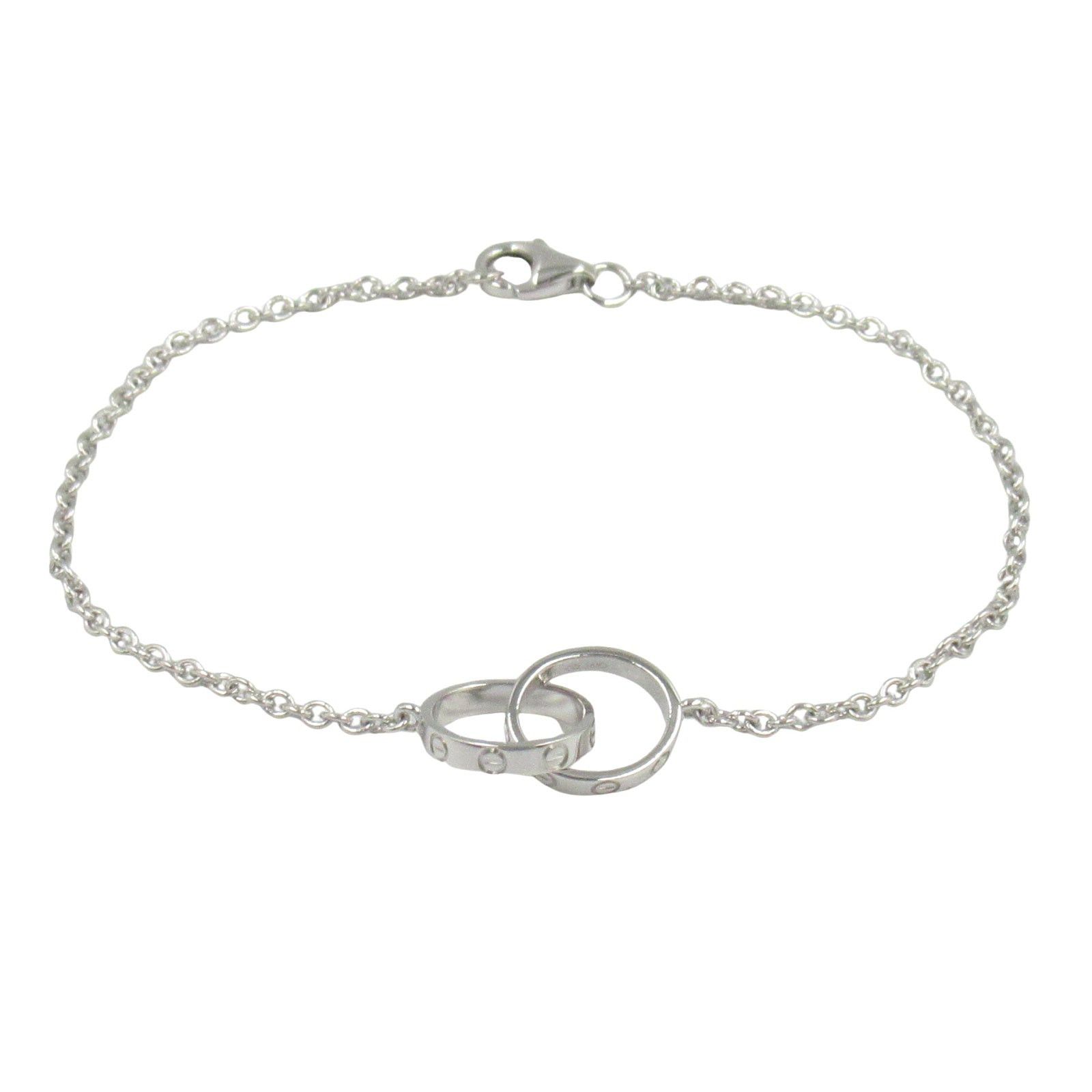 Cartier Cartier Baby Love Bracelet K18Wg (White Gold) Silver Size ONE SIZE - 1 Thumbnail