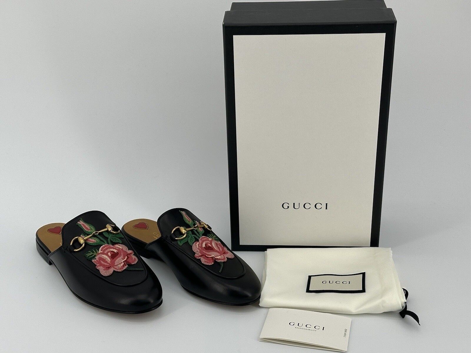 Gucci New Gucci Princetown Woman's Size-IT-37/US-7 Size US 7 / IT 37 - 2 Thumbnail