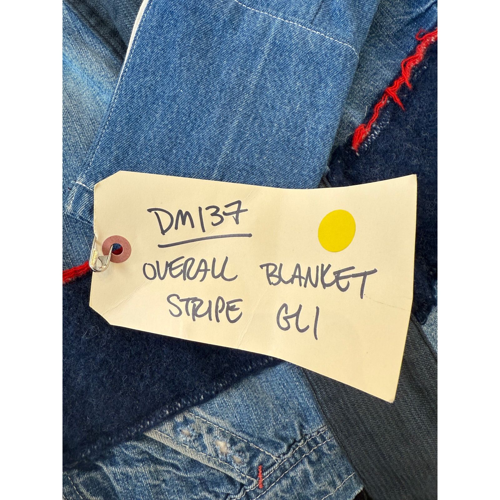 Greg Lauren Greg Lauren SAMPLE Overall Blanket Stripe GL1 Size US L / EU 52-54 / 3 - 5 Thumbnail