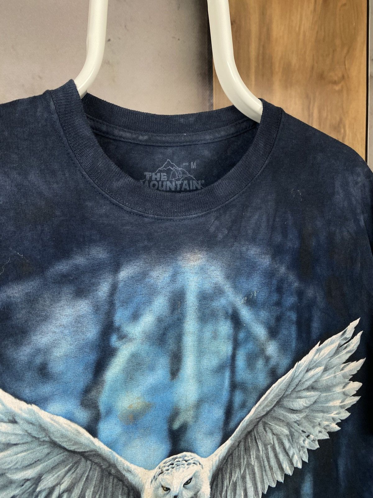 The Mountain 🦉Vintage 00s T-Shirt Owl Awake Your Magic Anne Stokes Tee🦉 Size US M / EU 48-50 / 2 - 3 Thumbnail