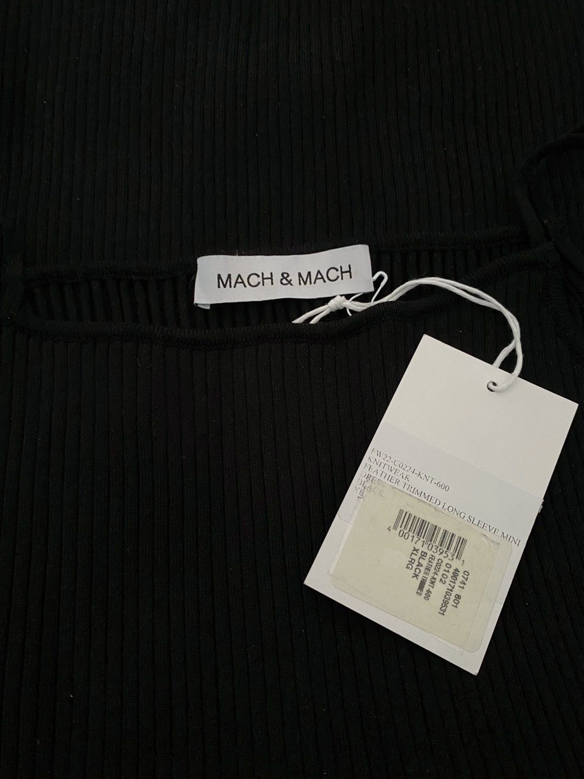 MACH & MACH MACH & MACH Feather-Embellished Minidress size XL Size XL / US 12-14 / IT 48-50 - 11 Thumbnail