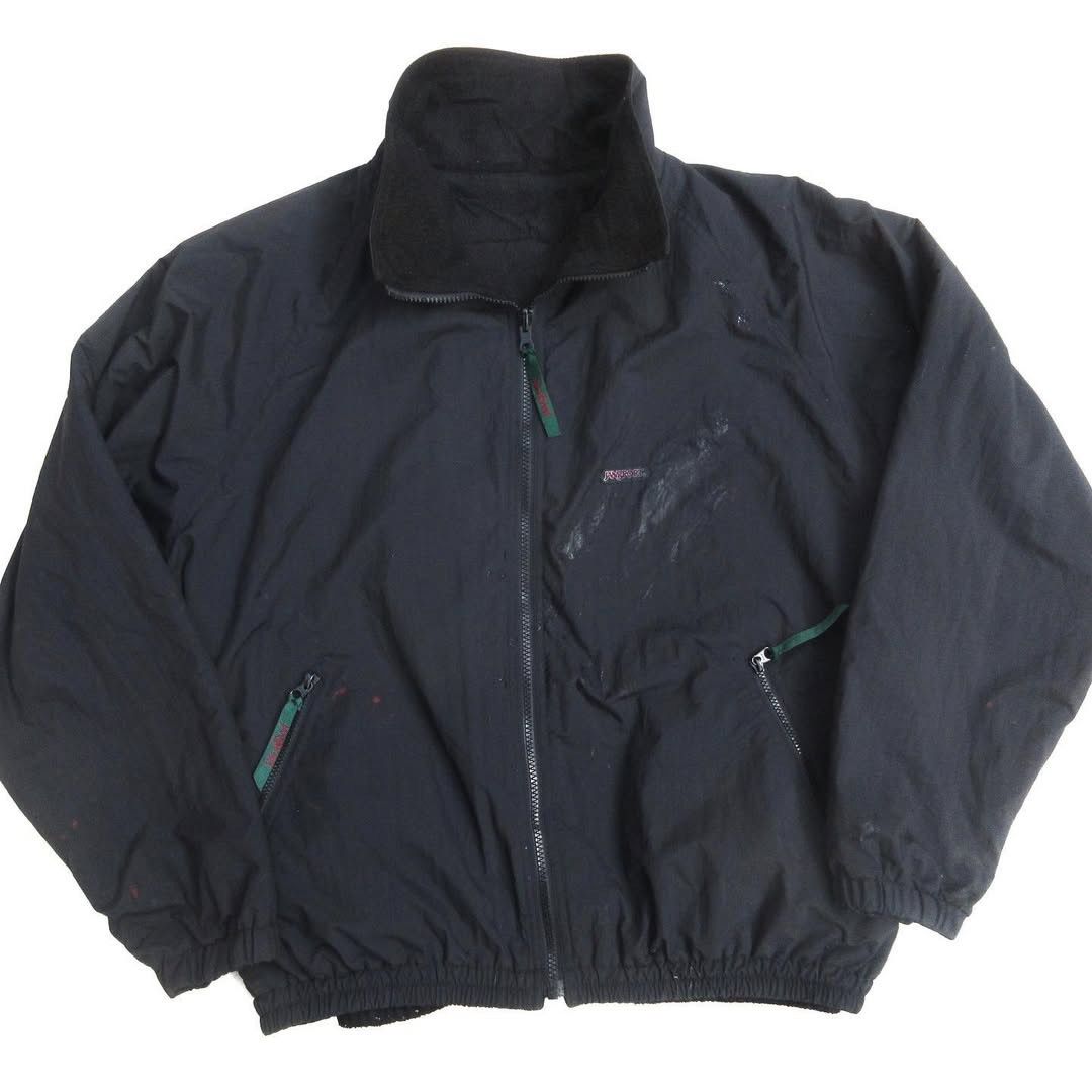 Jansport × Vintage Jansport Casual Bomber Outdoor Jacket Reversible Jacket ny Size US L / EU 52-54 / 3 - 6 Thumbnail