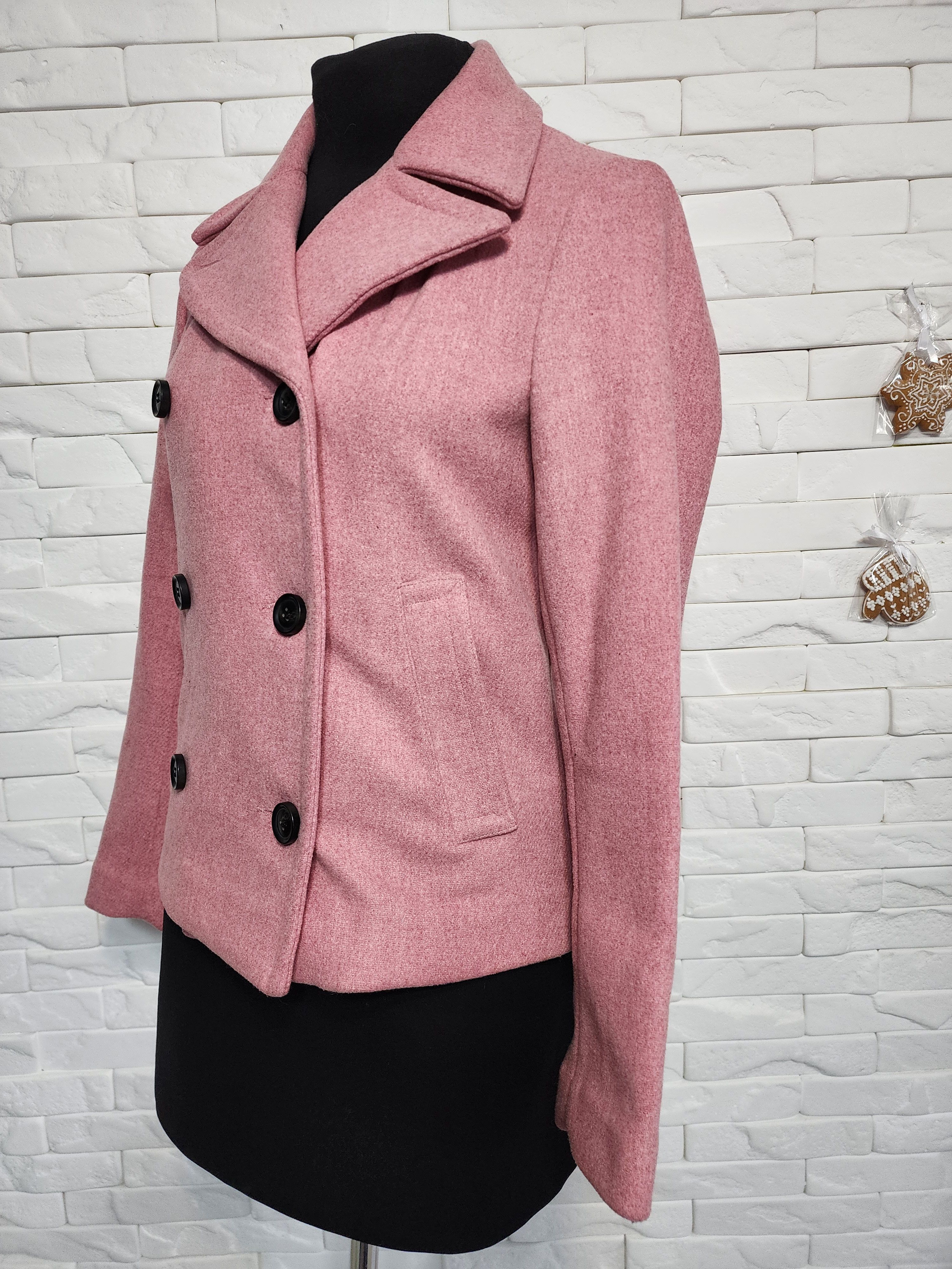 NEXT Pink Trench Coat: Women's Jackrt. Size M / US 6-8 / IT 42-44 - 2 Thumbnail