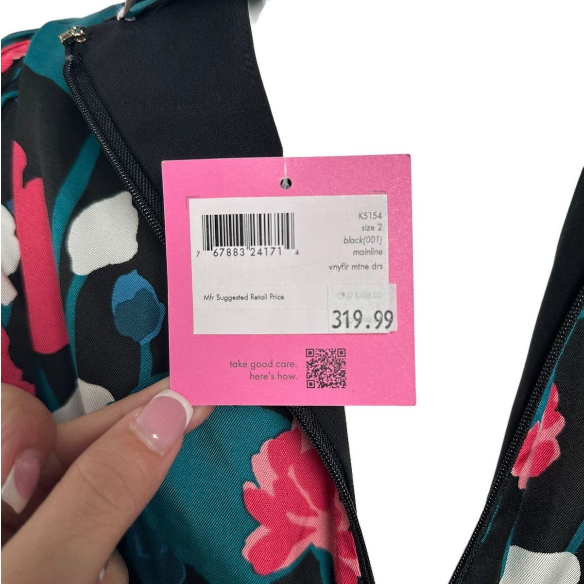 Kate Spade Kate Spade Viney Floral Matinee Mainline Dress size 2 Size XS / US 0-2 / IT 36-38 - 12 Thumbnail