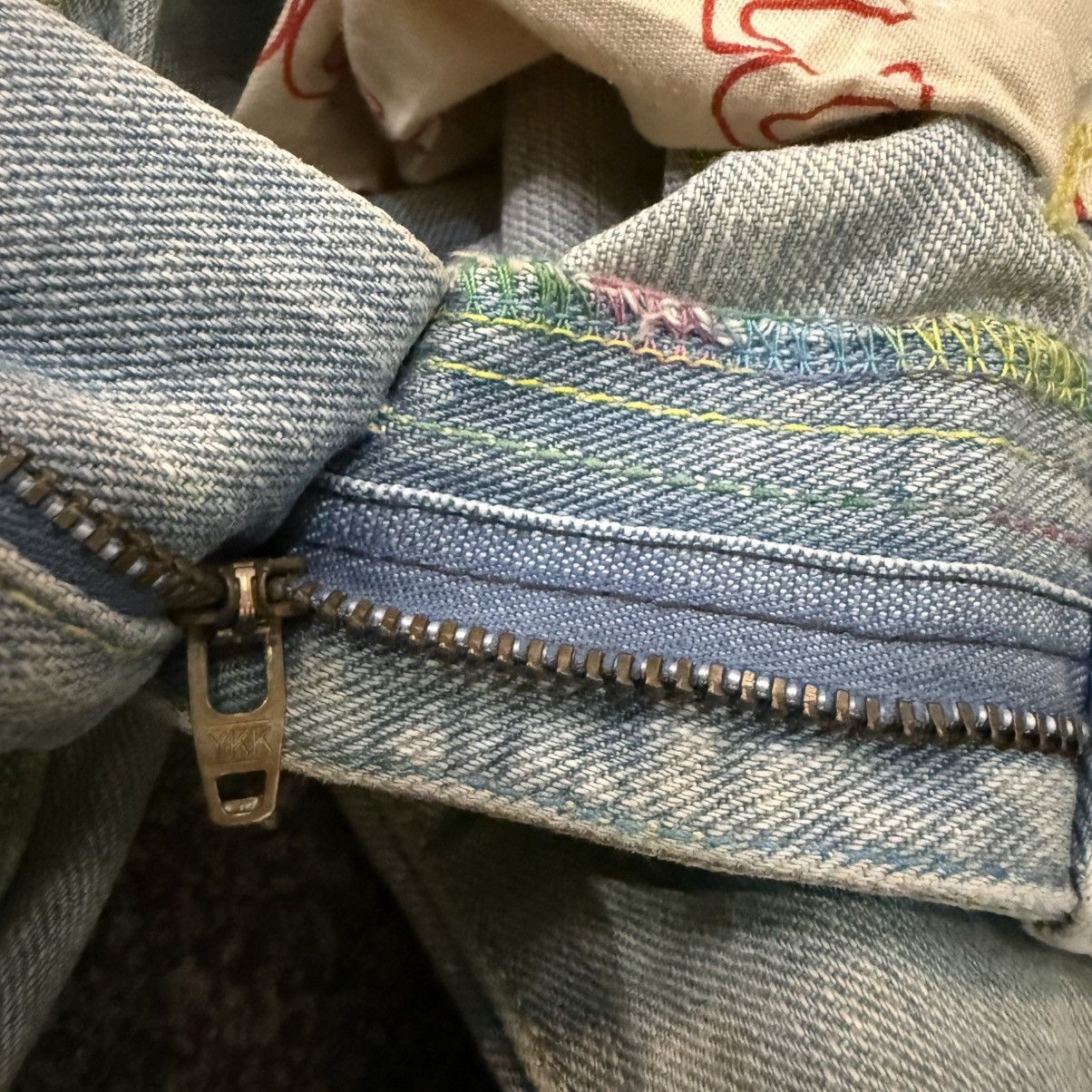 Miss Sixty 🔥🇯🇵 Japanese Flared Cocolulu Destroyed Distressed Denim Size 30" / US 8 / IT 44 - 16 Thumbnail