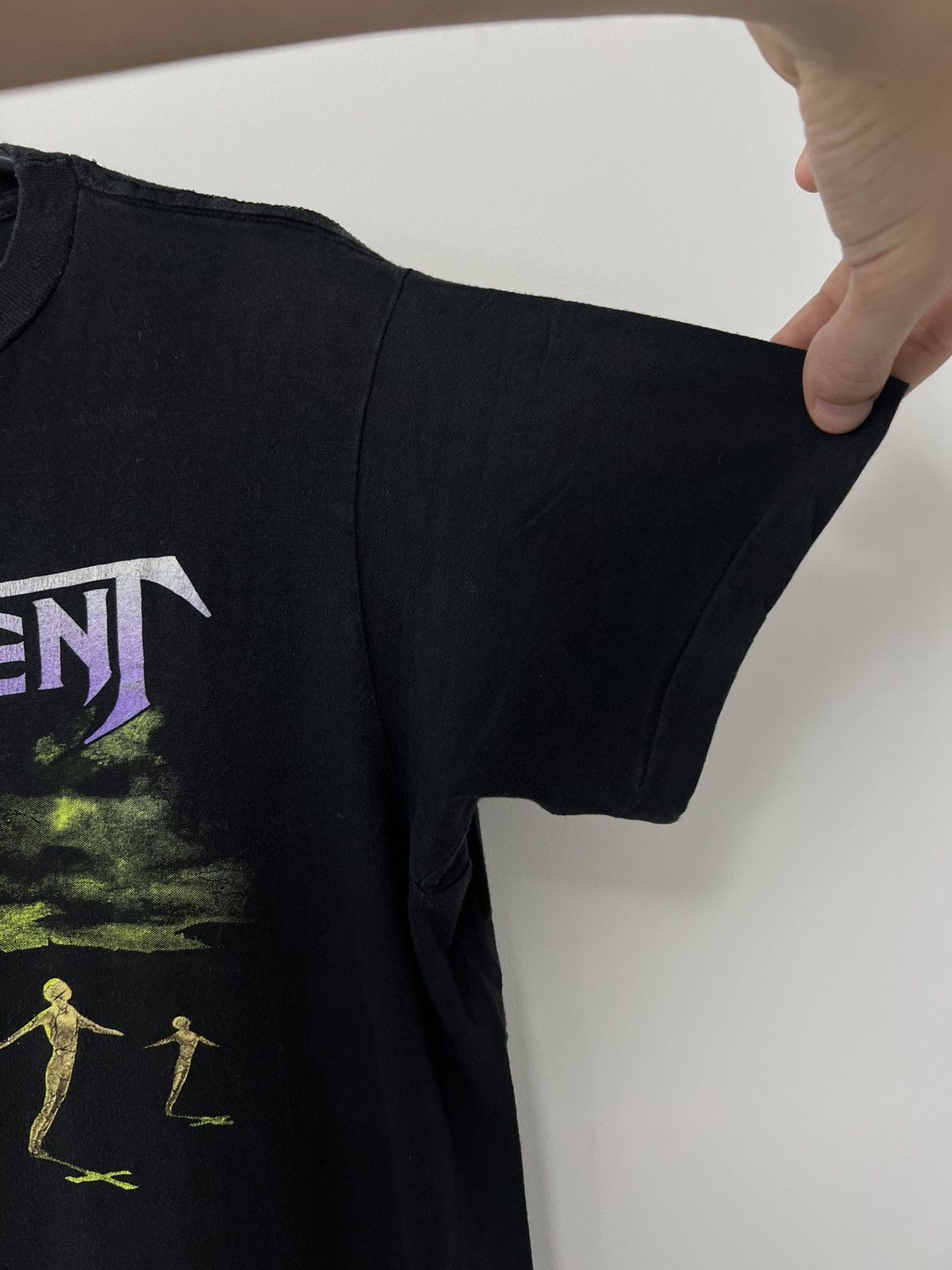 Band Tees Vintage Testament Practice What you Preach 1990 Tour sz M Size US M / EU 48-50 / 2 - 13 Thumbnail