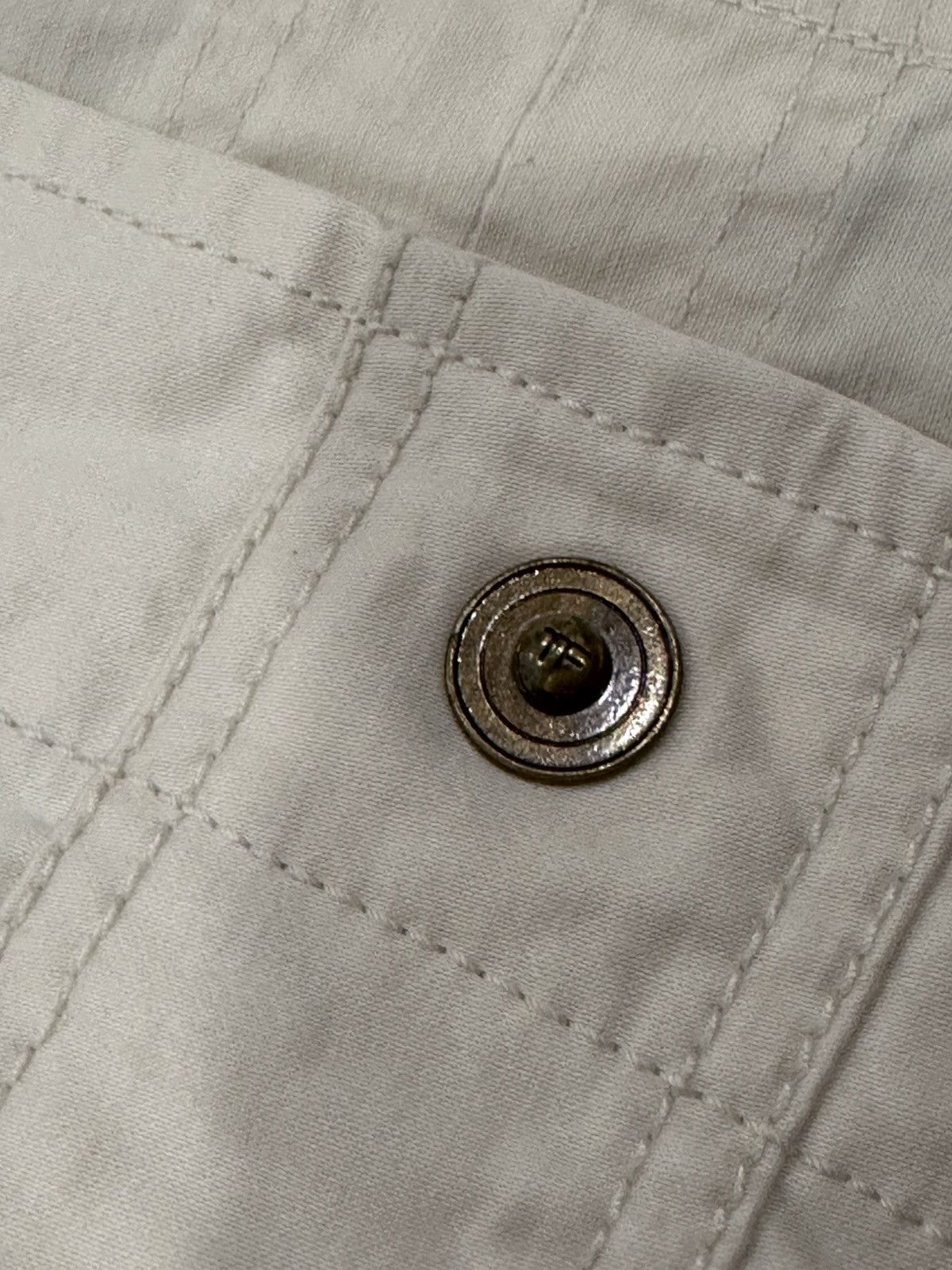 Tom Ford TOM FORD White Cotton-Twill Utility Jacket Size US L / EU 52-54 / 3 - 8 Thumbnail
