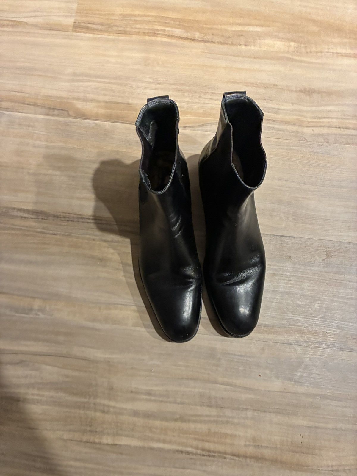 Tom Ford Tom Ford Mens Burnished Leather Chelsea Boot Size US 11 / EU 44 - 3 Thumbnail