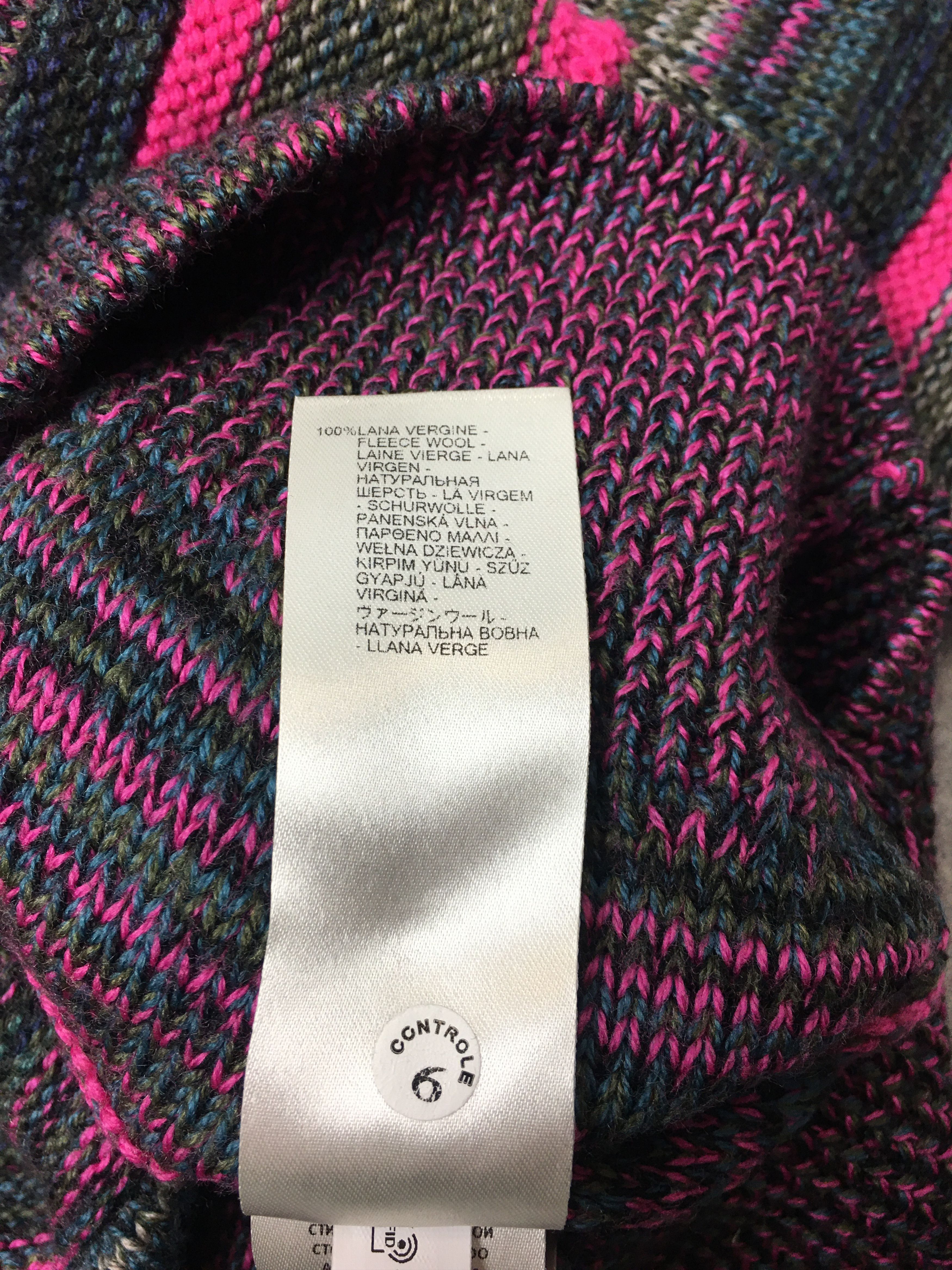 Other FALCONERI Italy Virgin Wool Striped Knit Sweater Size S Size S / US 4 / IT 40 - 13 Thumbnail