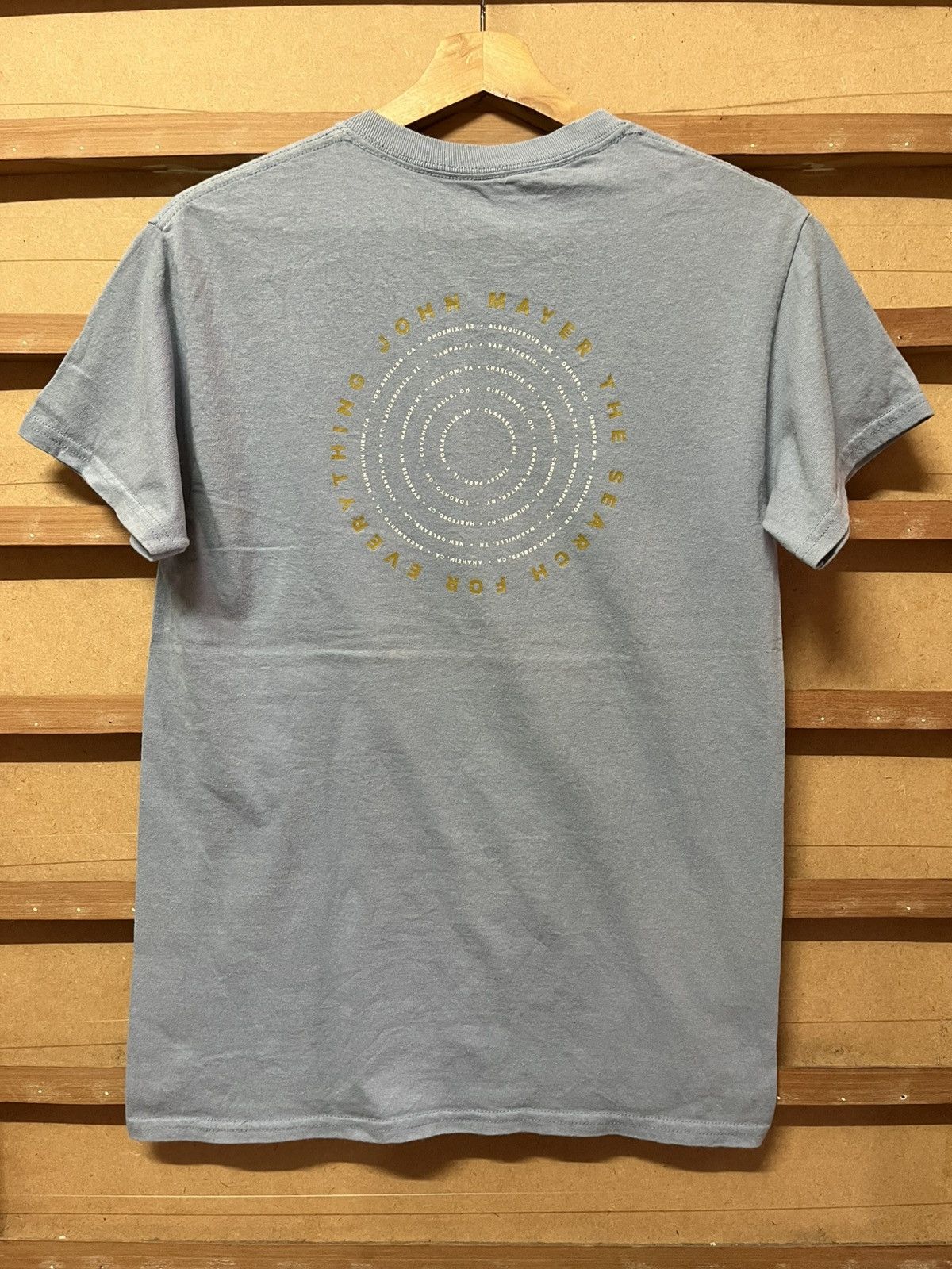 Band Tees John Mayer (light blue) T-Shirt Sz. S Size US S / EU 44-46 / 1 - 3 Thumbnail