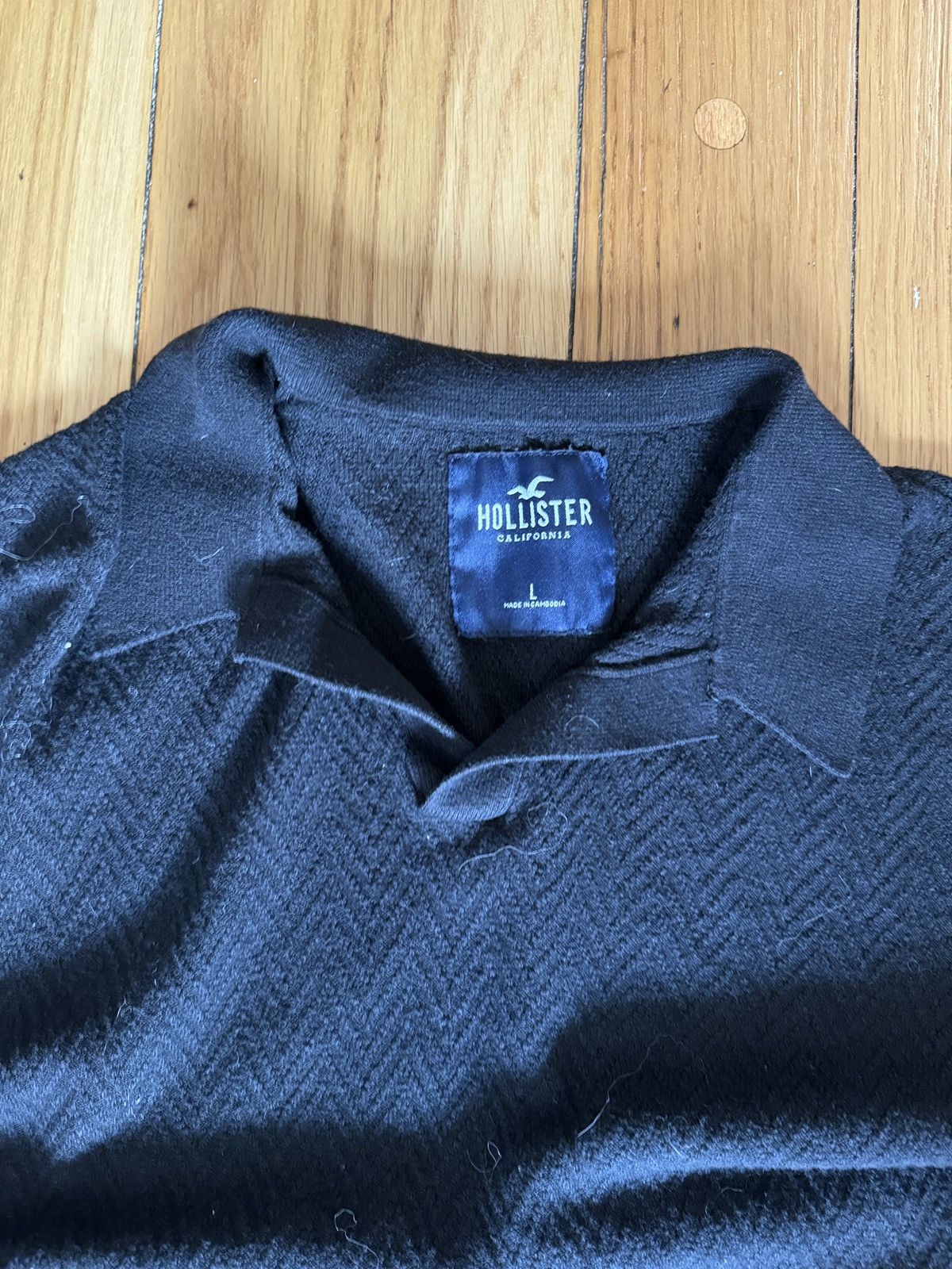 Vintage VINTAGE BLACK POLO Size US S / EU 44-46 / 1 - 2 Thumbnail
