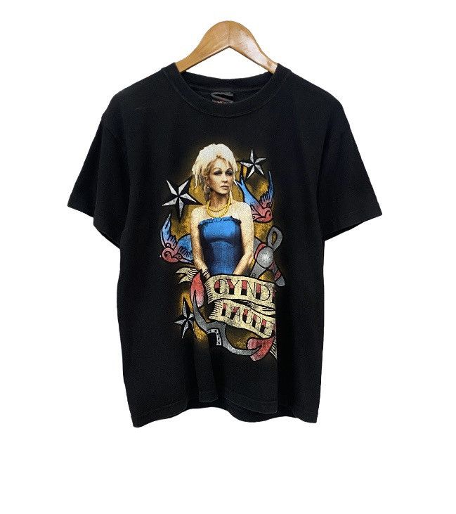 ✅ VINTAGE CYNDI LAUPER actress dance new wave rare tee shirt