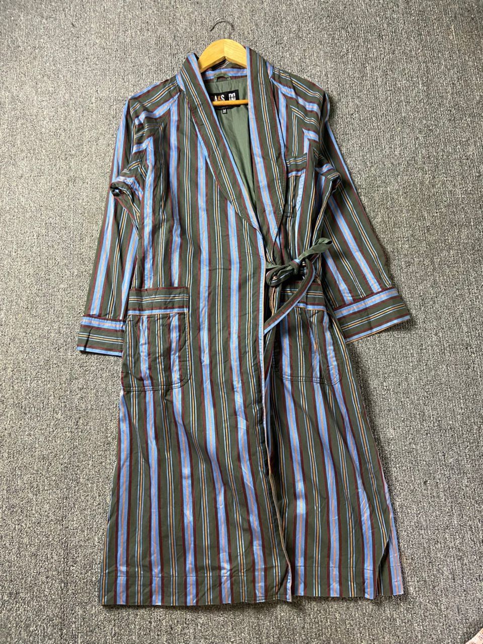 DAKS Daks London Vintage Style Stripes Long Jacket (199) Size US M / EU 48-50 / 2 - 1 Thumbnail