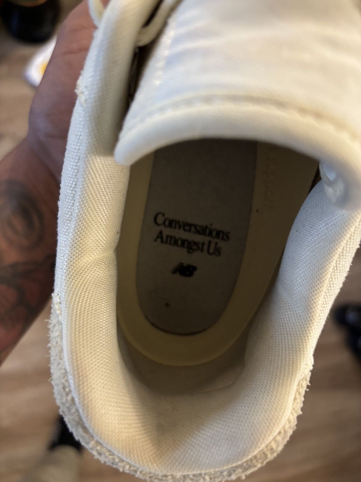 New Balance New Balance x JoeFreshGoods 550 “Conversations Amongst Us” Size US 9.5 / EU 42-43 - 7 Thumbnail