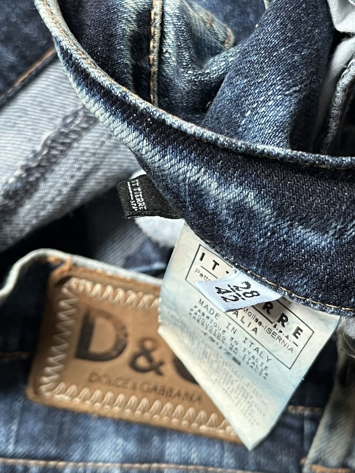 Dolce & Gabbana Dolce & Gabbana Washed Flared Denim Jeans Size US 28 / EU 44 - 9 Thumbnail