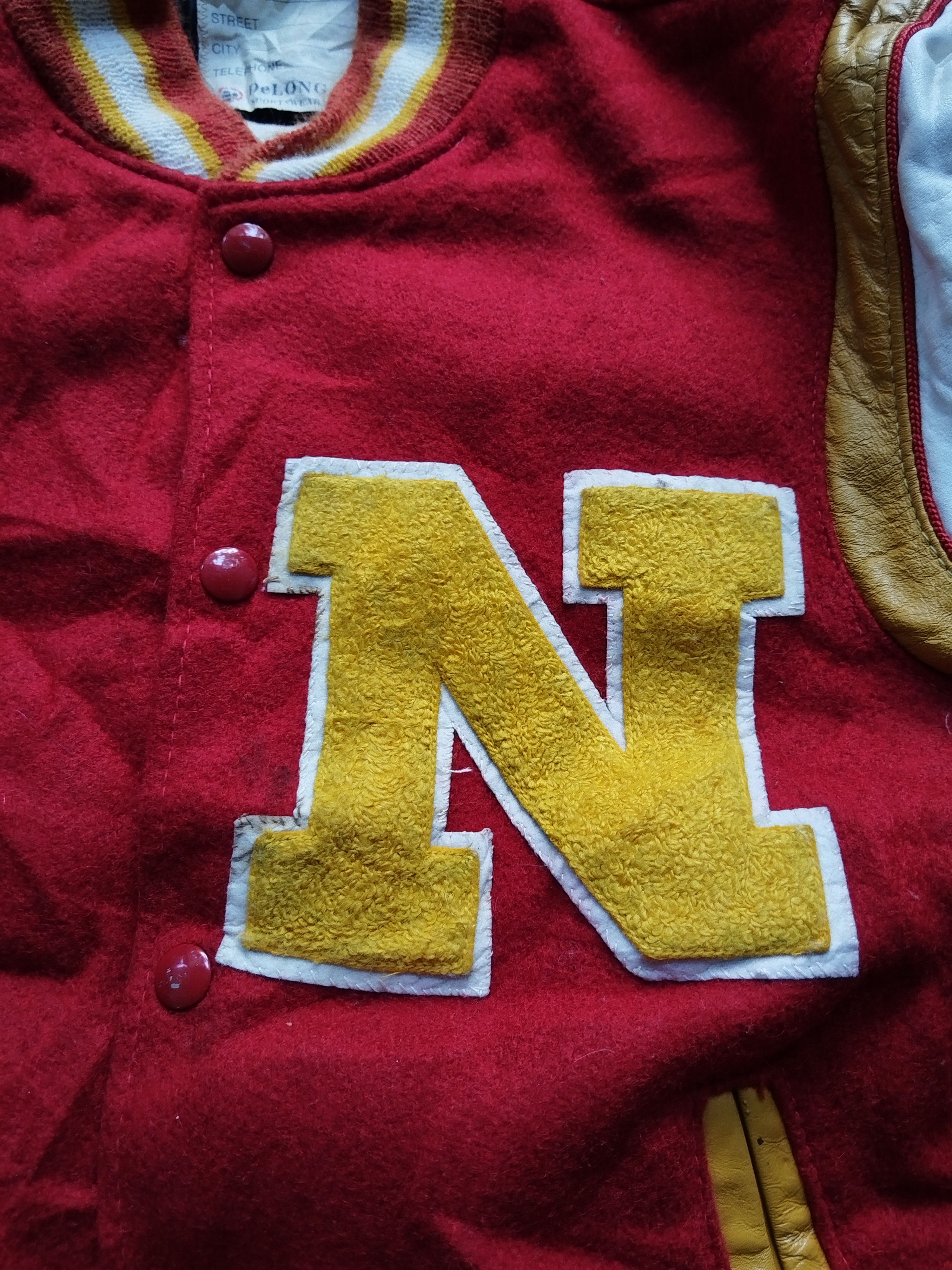 Delong Vintage Delong Varsity Jacket N Size US M / EU 48-50 / 2 - 2 Thumbnail