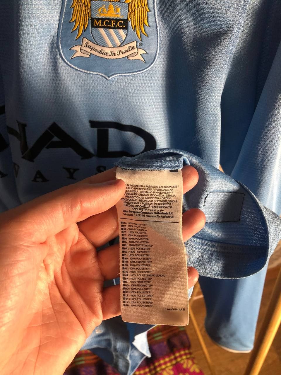 Nike Vintage Nike FC Manchester City England Soccer Jersey Retro Size US M / EU 48-50 / 2 - 7 Thumbnail