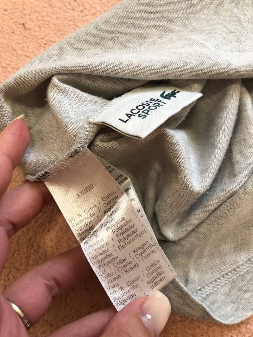 Lacoste Lacoste Sport T-Shirt Size US L / EU 52-54 / 3 - 2 Thumbnail