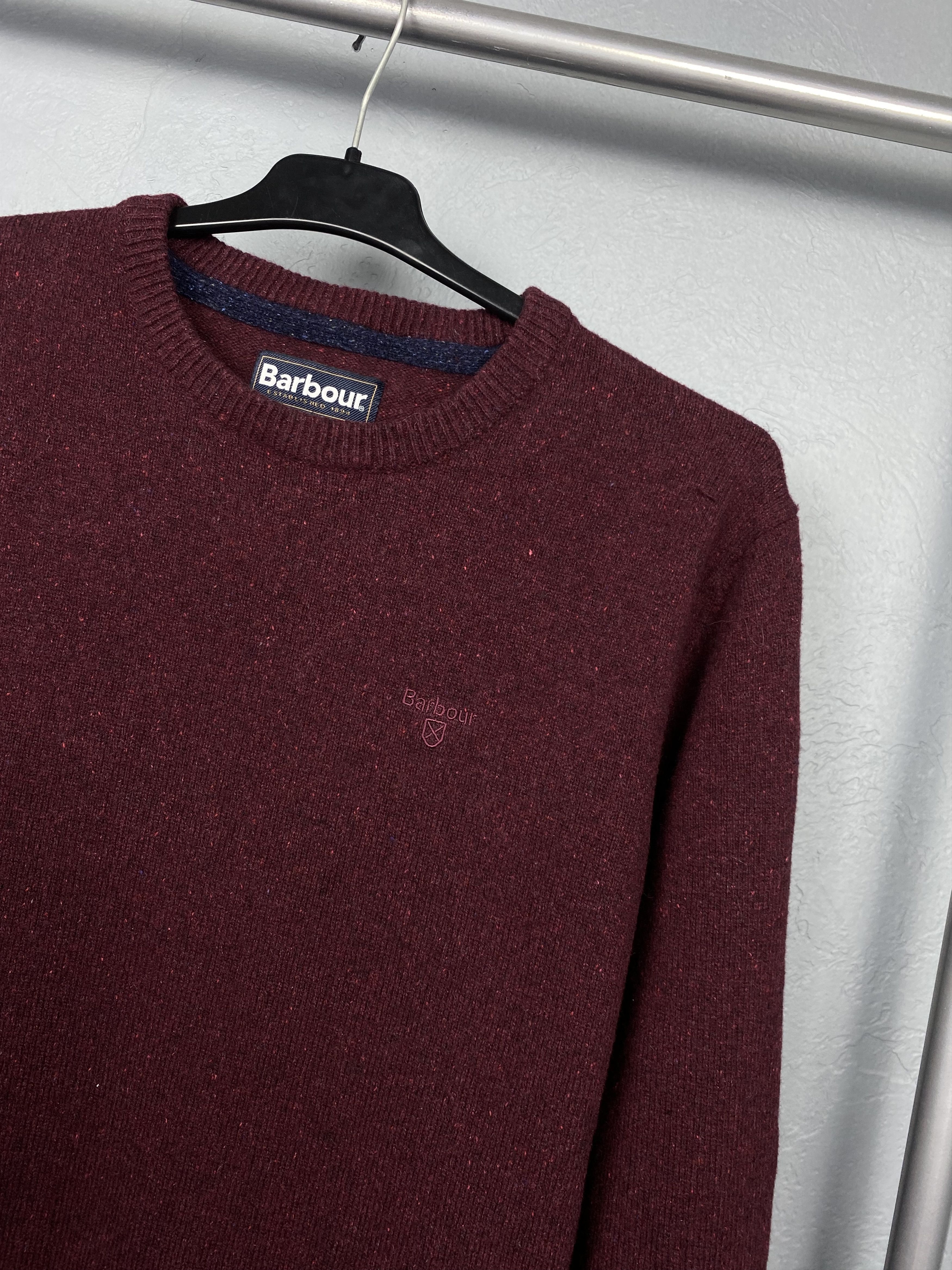 Barbour Barbour Vintage Mens Wool Knit Sweater Y2K Size US L / EU 52-54 / 3 - 2 Thumbnail