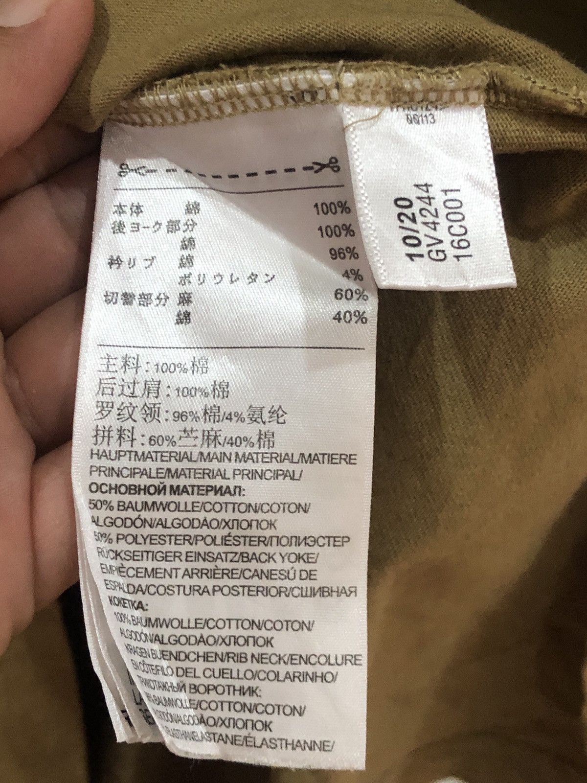 Adidas × Y's Adidas Y-3 Boxy Single Pocket Tshirts Size US M / EU 48-50 / 2 - 9 Thumbnail