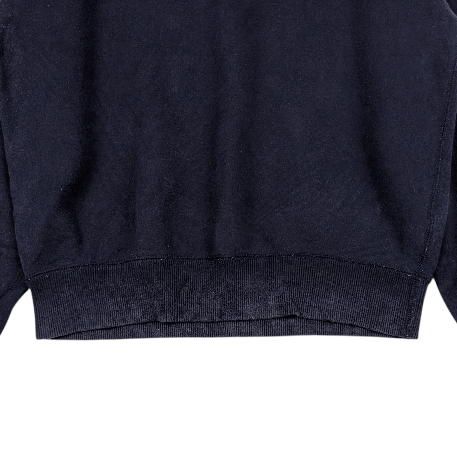Uniqlo Vintage 90's UNIQLO Dark Blue Sweatshirts Jumper Pullover Size US M / EU 48-50 / 2 - 4 Thumbnail