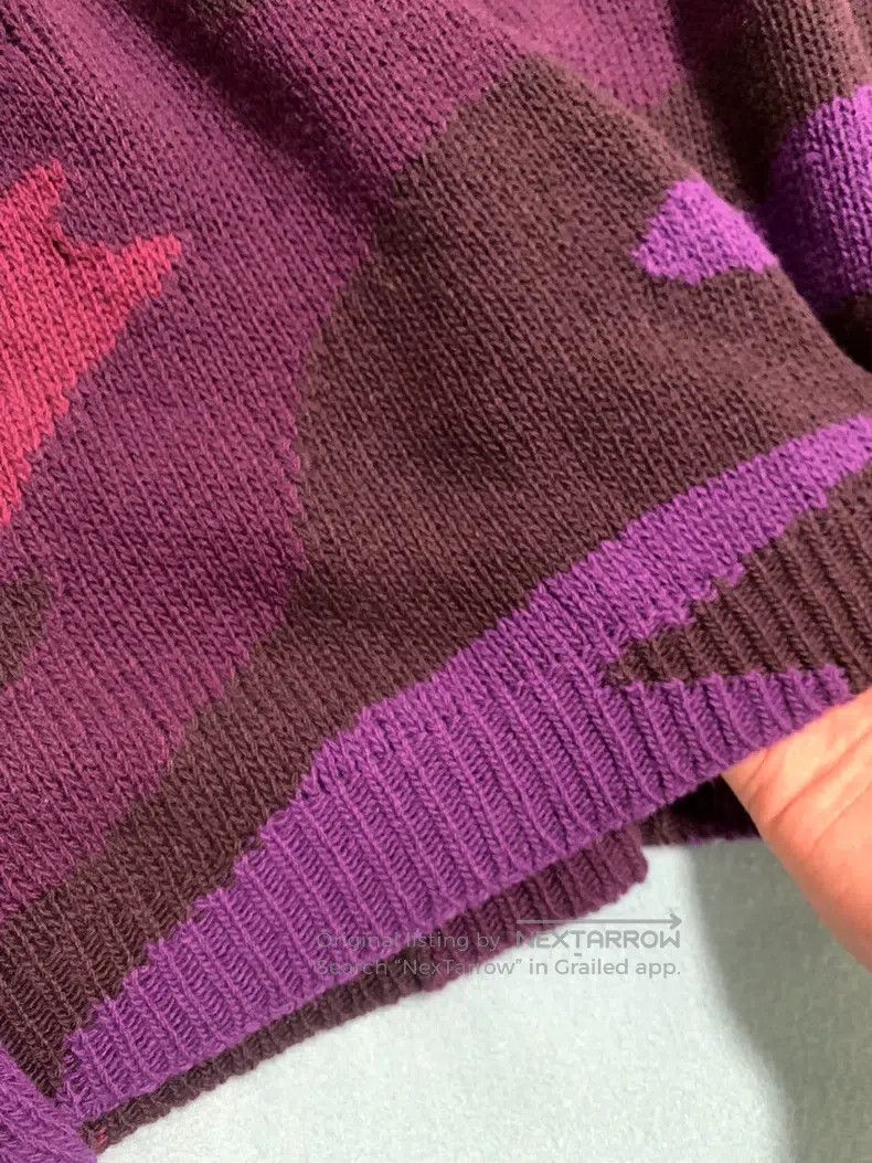 Valentino Valentino Camouflage Heavy Industry Series Men's Knit Size US L / EU 52-54 / 3 - 3 Thumbnail